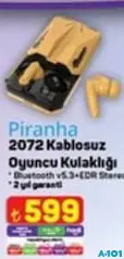 PİRANHA 2072 KABLOSUZ OYUNCU KULAKLIĞI